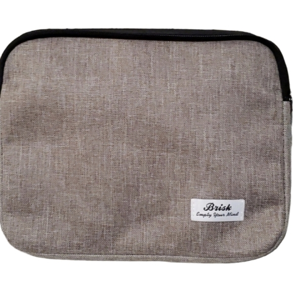 Brisk Empty Your Mind Tablet Case Gray Black - Picture 1 of 7